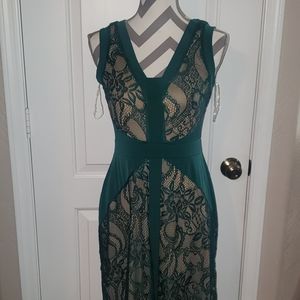 Candalite Forest Green Gown